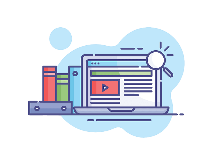 Internet resources illustration