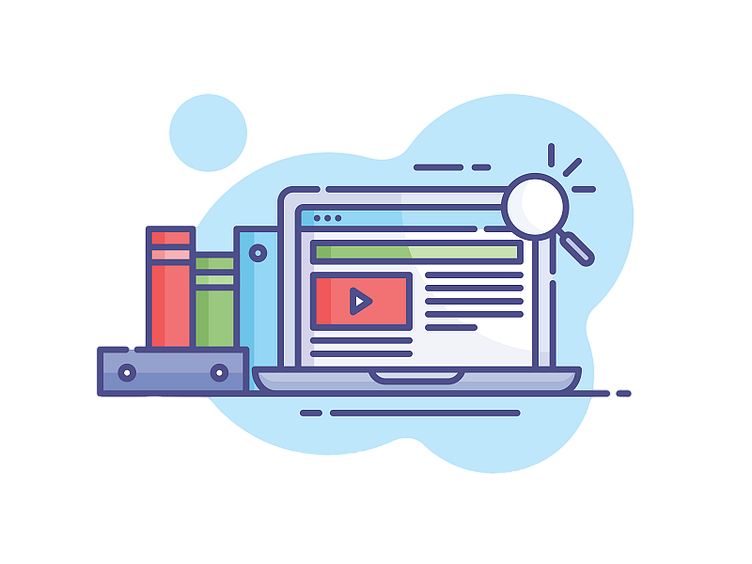 Internet resources illustration